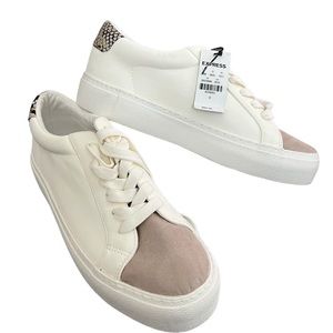 NWT Express Snake Print Detail Sneakers Size 9